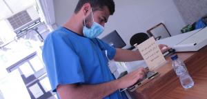 The College of Public Health and Health Informatics Participates in the Green Hajj Camp Project